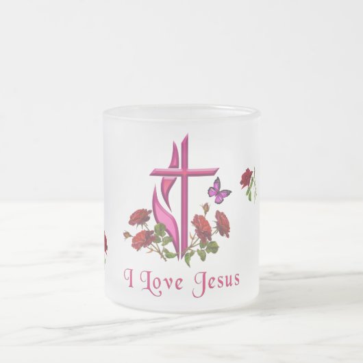 Jesus Mattglastasse (Mittel)