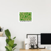 Jesus maze poster (Heimbüro)