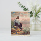 Jesus Meek und Mild Postkarte (Stehend Vorderseite)