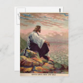 Jesus Meek und Mild Postkarte (Vorne/Hinten)