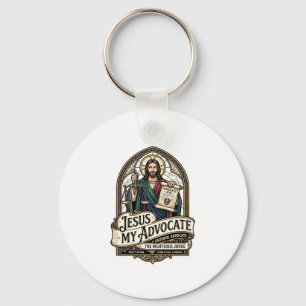 Jesus mein Anwalt Jesus Gerichts Anwalt Christi Schlüsselanhänger