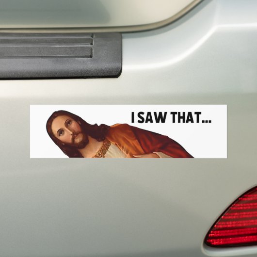 Jesus Meme Autoaufkleber (Auf Auto)