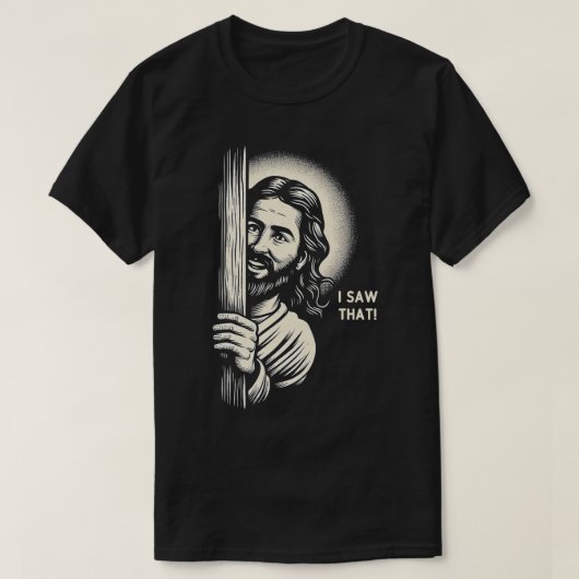 Jesus Meme Ich sah, dass 1 T-Shirt (Design vorne)