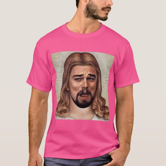 Jesus Meme Ich sah, dass T-Shirt (Vorderseite)