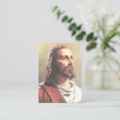 Jesus Memorials & Keepsakes Visitenkarte (Stehend Vorderseite)