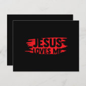 Jesus Men Women Kinder Spaß Christliche Bibel Glau (Vorne/Hinten)