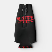 Jesus Men Women Kinder Spaß Christliche Bibel Glau Flaschenkühler (Rückseite)