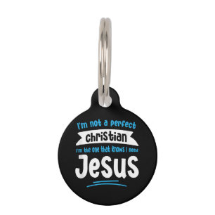 Jesus Men Women Kinder Spaß Christliche Bibel Glau Haustiermarke