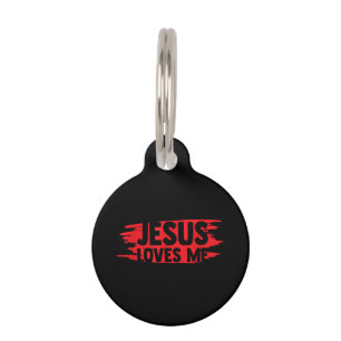 Jesus Men Women Kinder Spaß Christliche Bibel Glau Haustiermarke