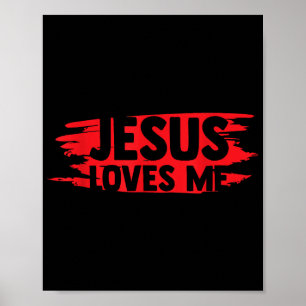 Jesus Men Women Kinder Spaß Christliche Bibel Glau Poster