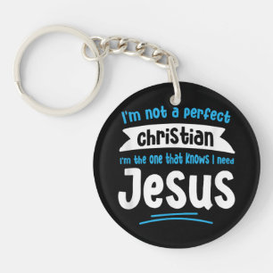 Jesus Men Women Kinder Spaß Christliche Bibel Glau Schlüsselanhänger