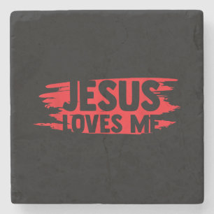 Jesus Men Women Kinder Spaß Christliche Bibel Glau Steinuntersetzer
