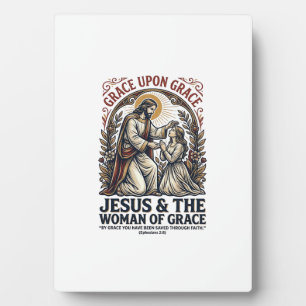 Jesus Menopause Lebensmitte Frauen Ermutigung Shir Fotoplatte