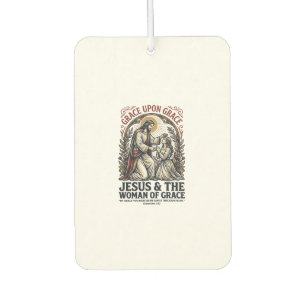 Jesus Menopause Midlife Frauen Ermutigung Shirt  Autolufterfrischer