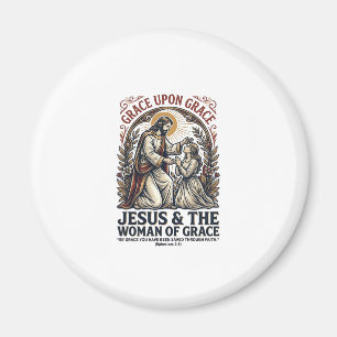 Jesus Menopause Midlife Frauen Ermutigung Shirt  Magnet