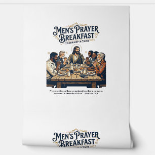 Jesus Mens Gruppe Brüderschaft Retreat T-Shirt Ins Tapete