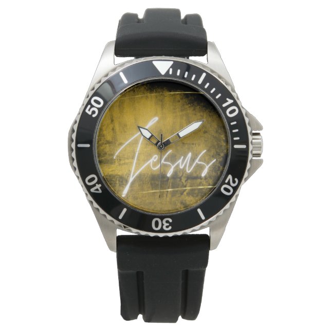 Jesus Messiah Armbanduhr (Vorderseite)