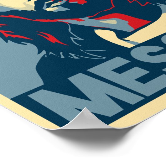 Jesus Messiah Christlich Poster (Ecke)