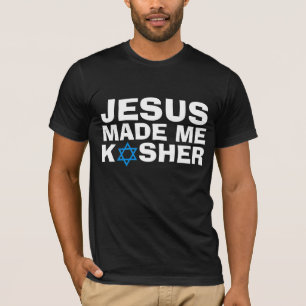 JESUS MICH KOSHER MESSIANIC JEWISH T - SHIRT