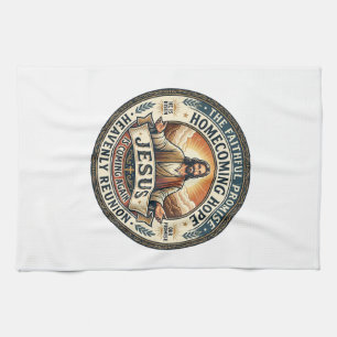Jesus Militärpartner Wartende Ehefrau T-Shirt Insp Geschirrtuch