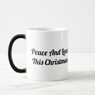 Jesus mit bestickter Weihnachtsmannmütze Verwandlungstasse