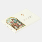 Jesus mit dem Kindererbeerbuch Gästebuch (Ecke)
