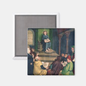 Jesus mit den Ärzten Magnet (Vorderseite/Rückseite)