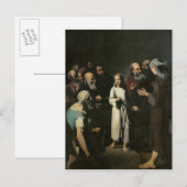 Jesus mit den Ärzten Postkarte (Vorne/Hinten)