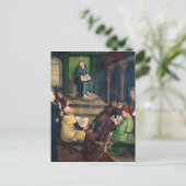 Jesus mit den Ärzten Postkarte (Stehend Vorderseite)