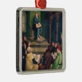 Jesus mit den Ärzten Silbernes Ornament (Rechts)