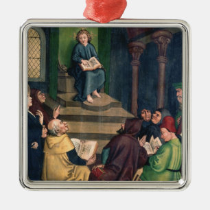 Jesus mit den Ärzten Silbernes Ornament
