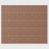 Jesus mit Dornen gekrönt Traurige Kunst Geschenkpapier (Flach)