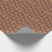 Jesus mit Dornen gekrönt Traurige Kunst Geschenkpapier (Ecke)