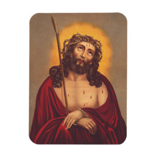 Jesus mit Dornen gekrönt Traurige Kunst Magnet