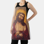 Jesus mit Dornen gekrönt Traurige Kunst Schürze (InSitu)