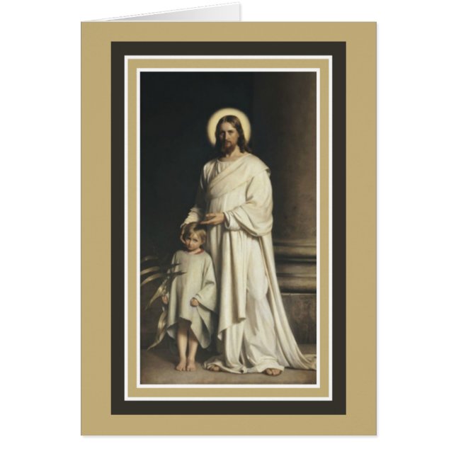 Jesus mit jungem Kind (Vorne)