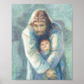 Jesus mit Kind Poster (Vorne)