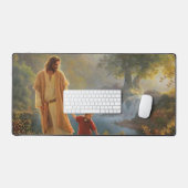 JESUS mit KIND Schreibtischunterlage (Tastatur & Maus)