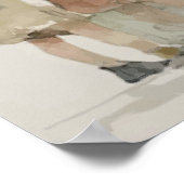 Jesus mit Kindern Aquarell Poster (Ecke)