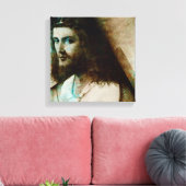 Jesus mit Kreuz Leinwanddruck (Insitu (Wohnzimmer))