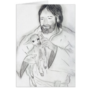 Jesus mit Lamm