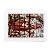 Jesus mit seinem Schaf Magnet (Horizontal)