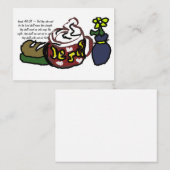 Jesus Mitteilungskarte (Vorne/Hinten)