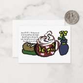 Jesus Mitteilungskarte (Vorderseite/Rückseite Beispiel)