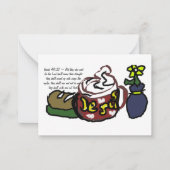 Jesus Mitteilungskarte (Vorderseite)