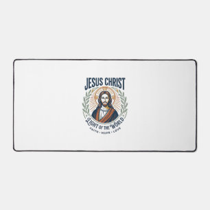 Jesus Modest Fashion Feminine Werte T-Shirt Inspi Schreibtischunterlage