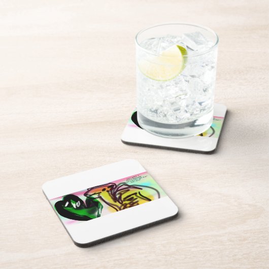 Jesus möglich getränkeuntersetzer (Rechte Seite)