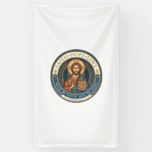 Jesus Mönchisch Kontemplative Spiritualität Grafik Banner
