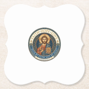 Jesus Mönchische Kontemplative Spiritualität Grafi Untersetzer