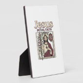 Jesus-Monogramm Anfangs Glaubens Jesus-Monogramm I Fotoplatte (Seite)